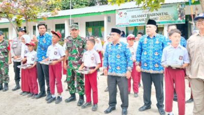 Dapur Umum Program Makan Sehat Bergizi di Pantai Cermin Sergai Beroperasi