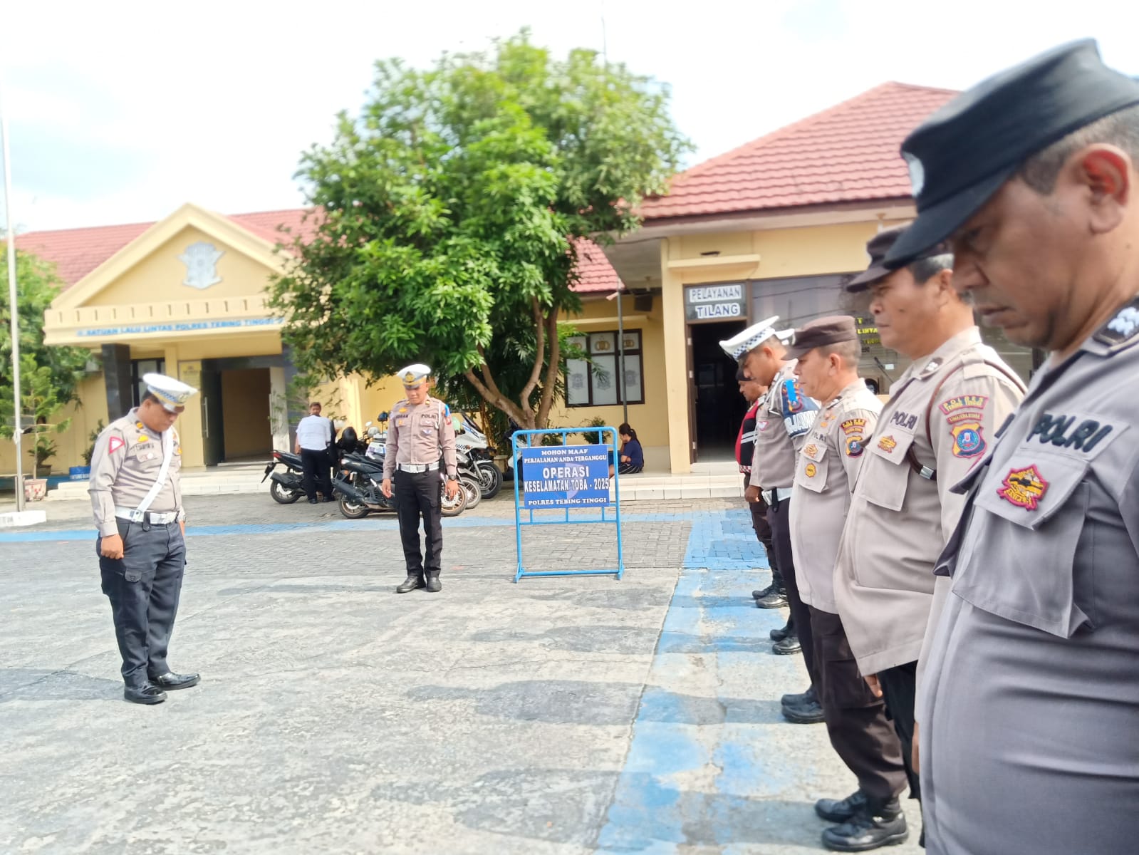 Ops Keselamatan Toba, Polres Tebing Tinggi Tingkatkan Kesadaran Pengendara Dalam Berlalulintas