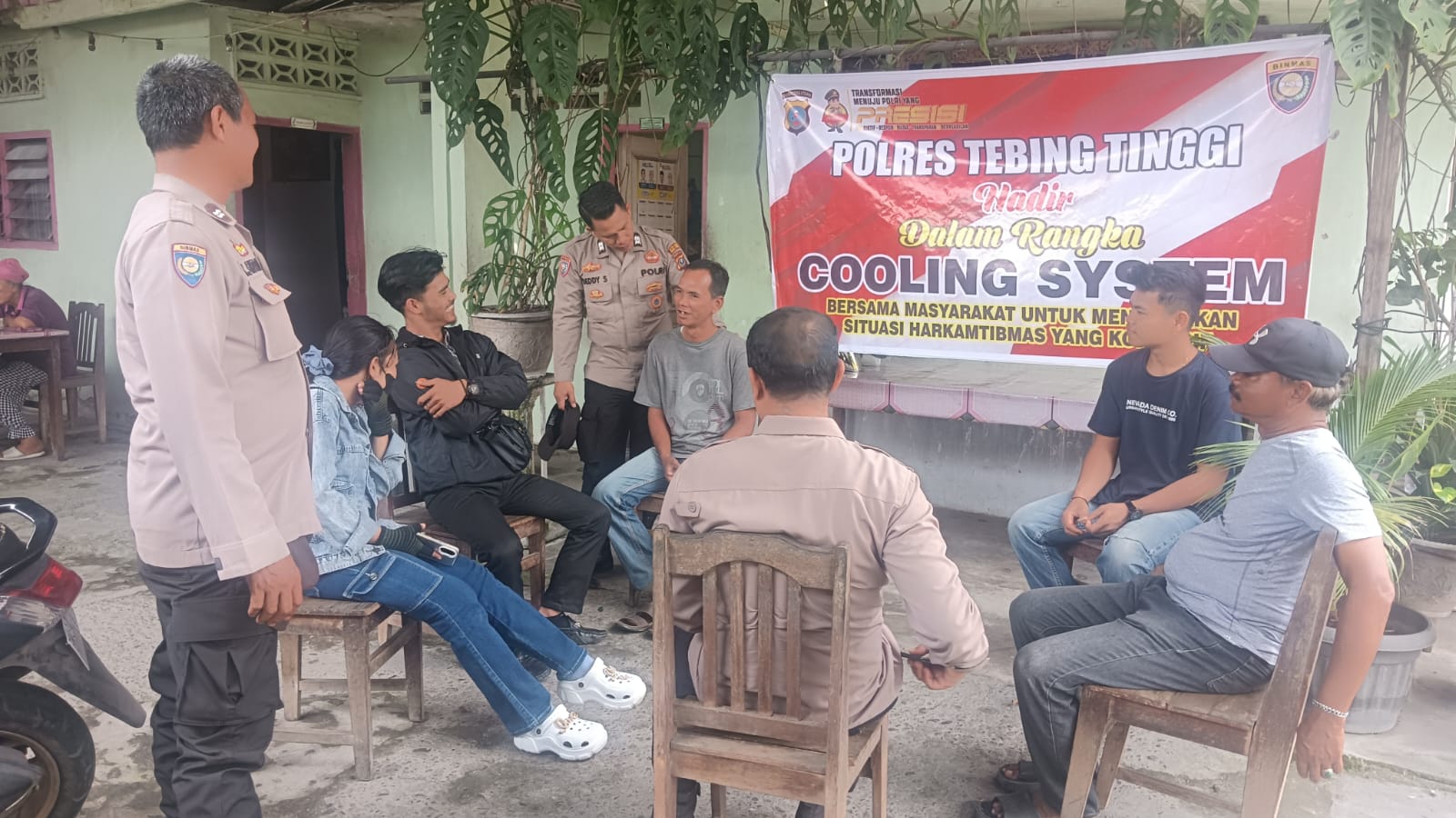 Cooling System, Langkah Kongkret Polres Tebing Tinggi Ciptakan Kamtibmas Kondusif