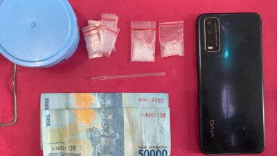 Pemilik Sabu Ini Diringkus Polres Tebing Tinggi di Desa Binjai, BB 1,94 Gram Disita