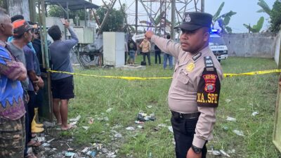 Selidiki Penemuan Mayat, Polres Tebing Tinggi Menduga Korban Jatuh Saat Coba Mencuri Kabel Tower