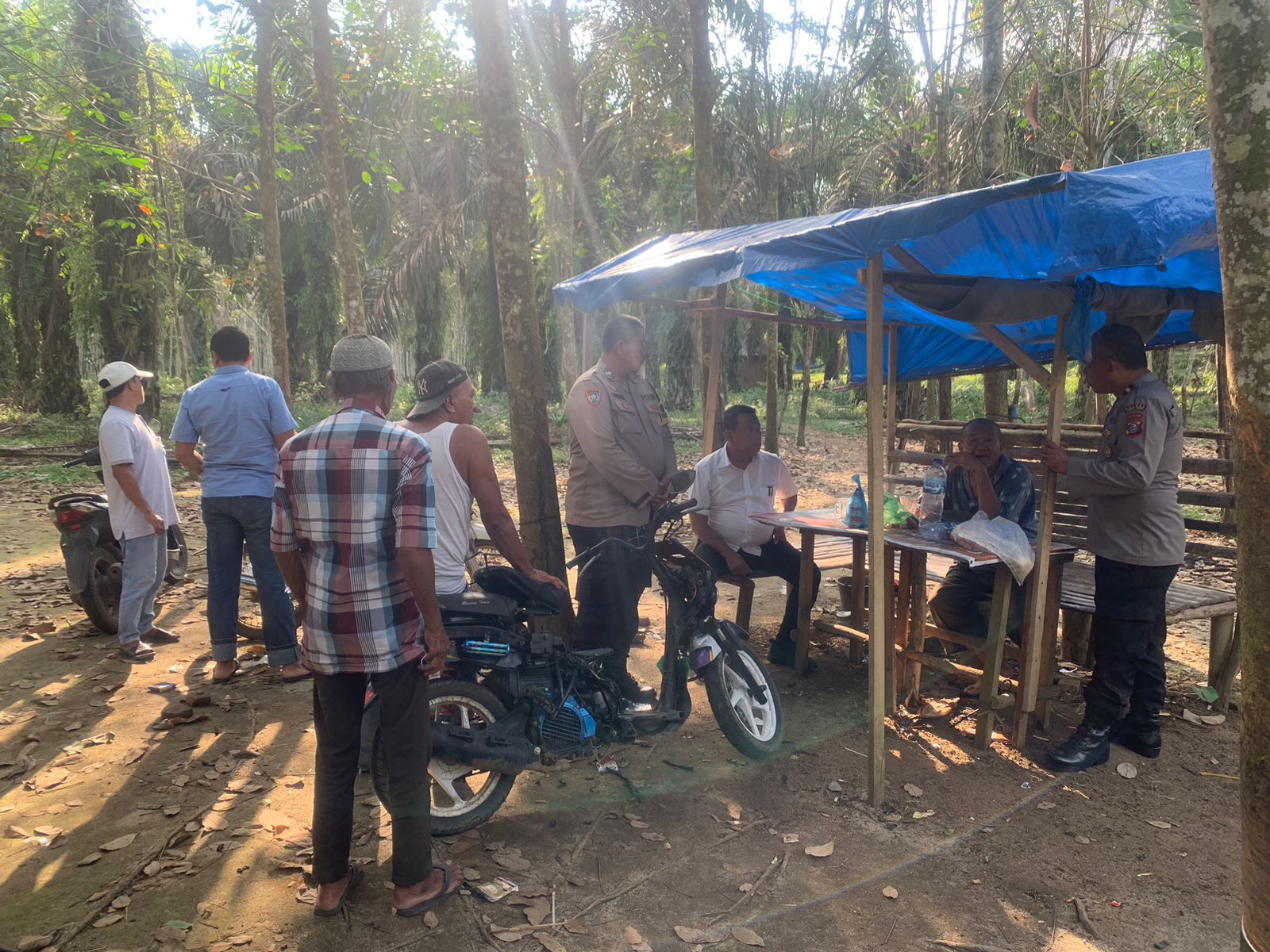 Tindaklanjuti Laporan Warga, Polsek Sipispis Tingkatkan Patroli di Desa Marjanji