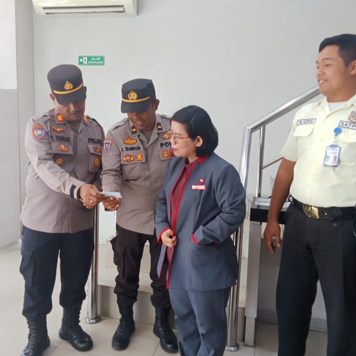 Perkuat Keamanan Bank, Polres Tebing Tinggi Minta Satpam Untuk Waspada