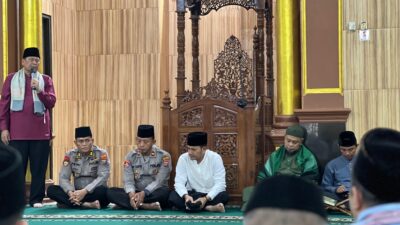 Wakapolres Tebing Tinggi Ikuti Safari Ramadhan Walikota di Mesjid Nurul Mubin