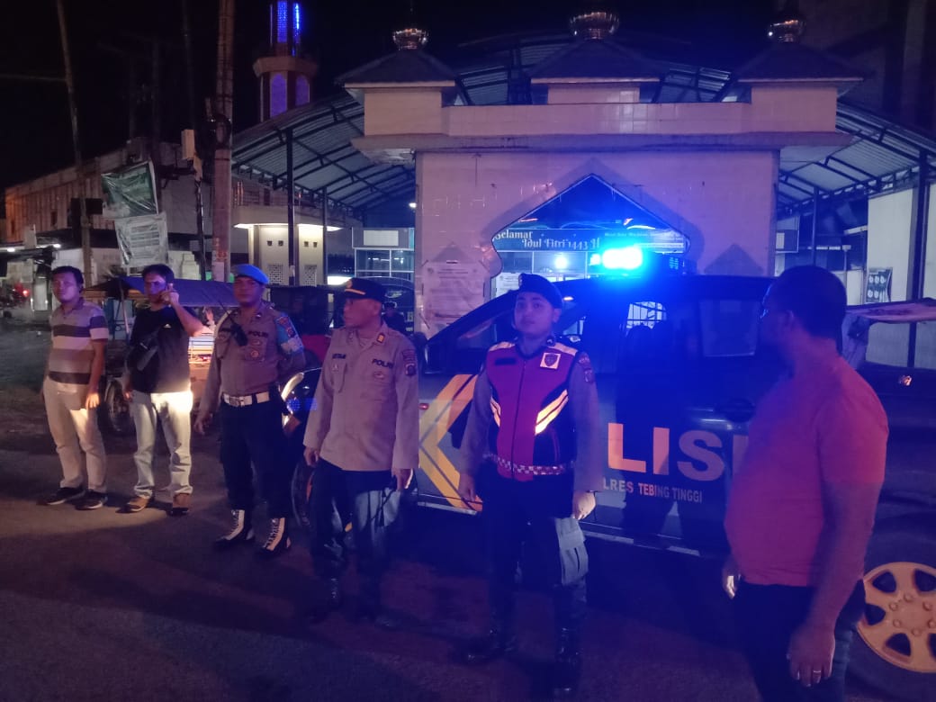 Polres Tebing Tinggi Intensifkan Patroli, Berikan Rasa Aman di Bulan Ramadhan