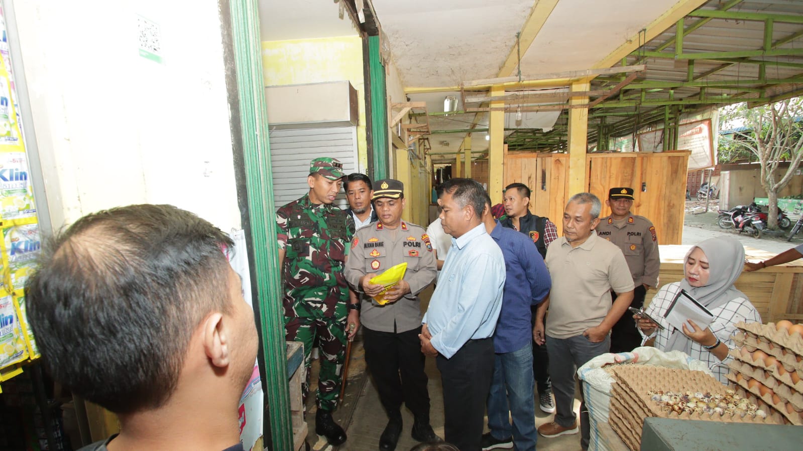 Polres Sergai Pastikan Stok Pangan Aman Jelang Idul Fitri