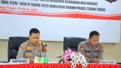 Kapolres Tebing Tinggi Pimpin Latpra Ops Ketupat Toba 2025 untuk Jamin Keamanan Idul Fitri