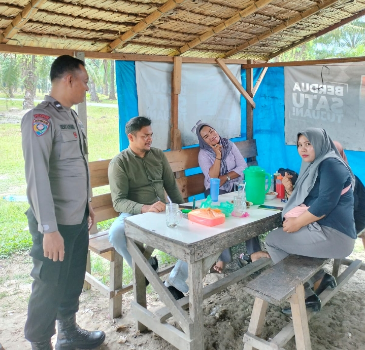 Polsek Tebing Tinggi Imbau Pemilik Warung Makanan Serta Pengunjung Untuk Jaga Toleransi Selama Ramadhan