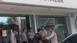 Sat Binmas Polres Tebing Tinggi Sambangi Satpam Bank Mega, Tekankan Kewaspadaan Untuk Keamanan